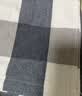 金号纯棉枕巾 3A抗菌三层枕头巾双人透气吸汗对枕蓝绿2条装52*78cm 实拍图