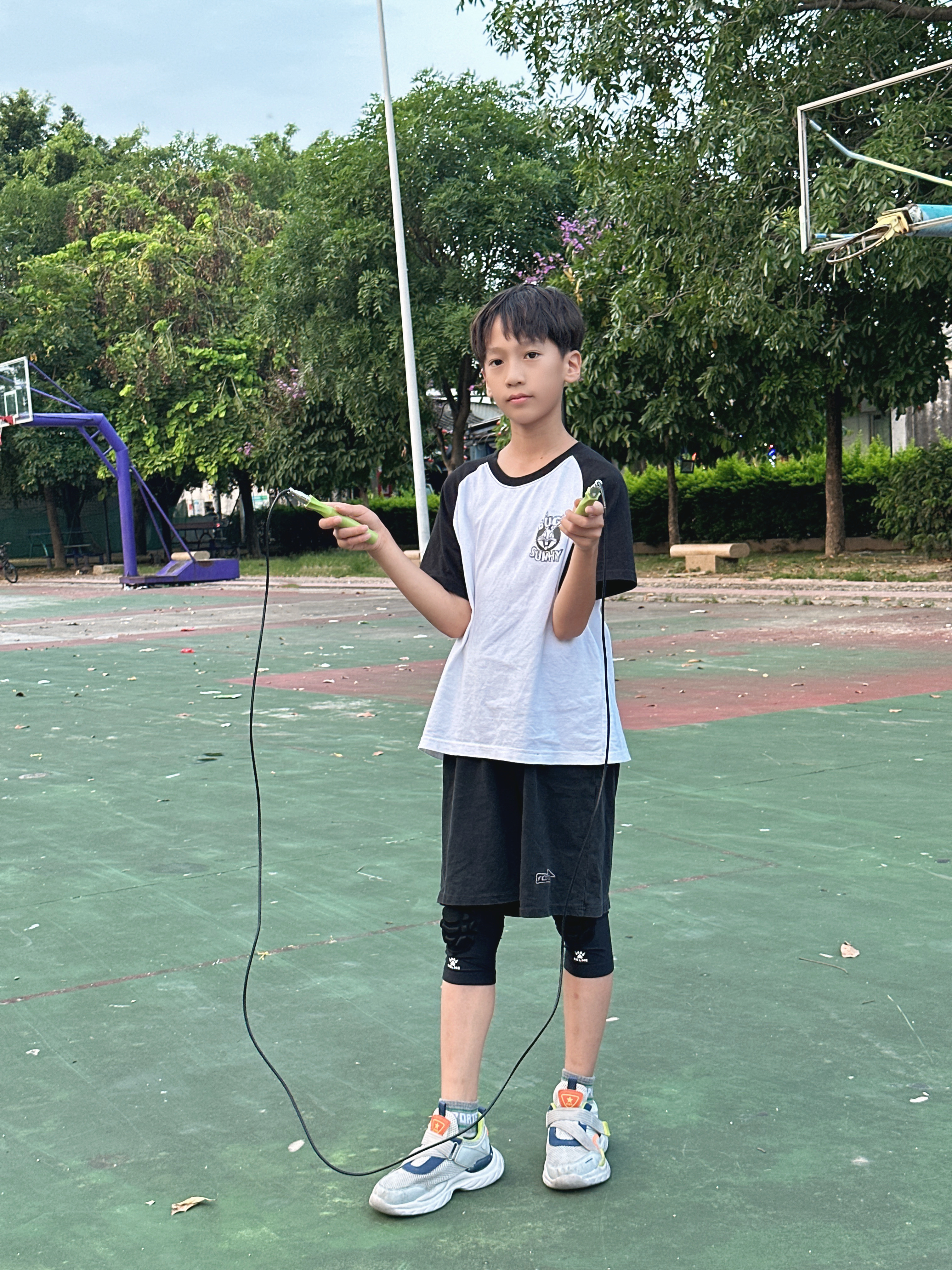 夺冠竞速跳绳中考专用学生初中生体育考试负重钢丝绳成人健身减肥 晒单实拍图