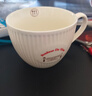 拜杰大容量杯子陶瓷早餐杯儿童水杯马克杯咖啡杯早餐碗燕麦杯牛奶杯 实拍图