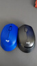 罗技（Logitech）M330 静音鼠标 无线鼠标 办公鼠标 右手鼠标 蓝色 带无线2.4G接收器 实拍图