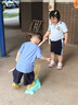 光多拉儿童棒球训练器脚踩弹射发球机套装幼儿园户外运动玩具 实拍图