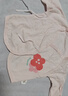 贝瑞加（Babyprints）新生儿衣服2件装男女宝宝半背衣纯棉长袖婴儿上衣亲肤柔软 黄52 实拍图