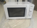 美的（Midea）【价保618】快捷微波炉 家用小型 360°转盘加热 旋钮操控 易洁内胆（M1-L213B二代） 实拍图