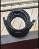 绿联六类网线 千兆网络宽带线 CAT6类家用电脑监控扁平网线 8芯双绞成品跳线 12米 黑色50179 实拍图