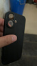 品胜【相机按键全包】适用iPhone17手机壳苹果17保护套亲肤柔性液态男女款超薄全包软壳保护套黑色 实拍图