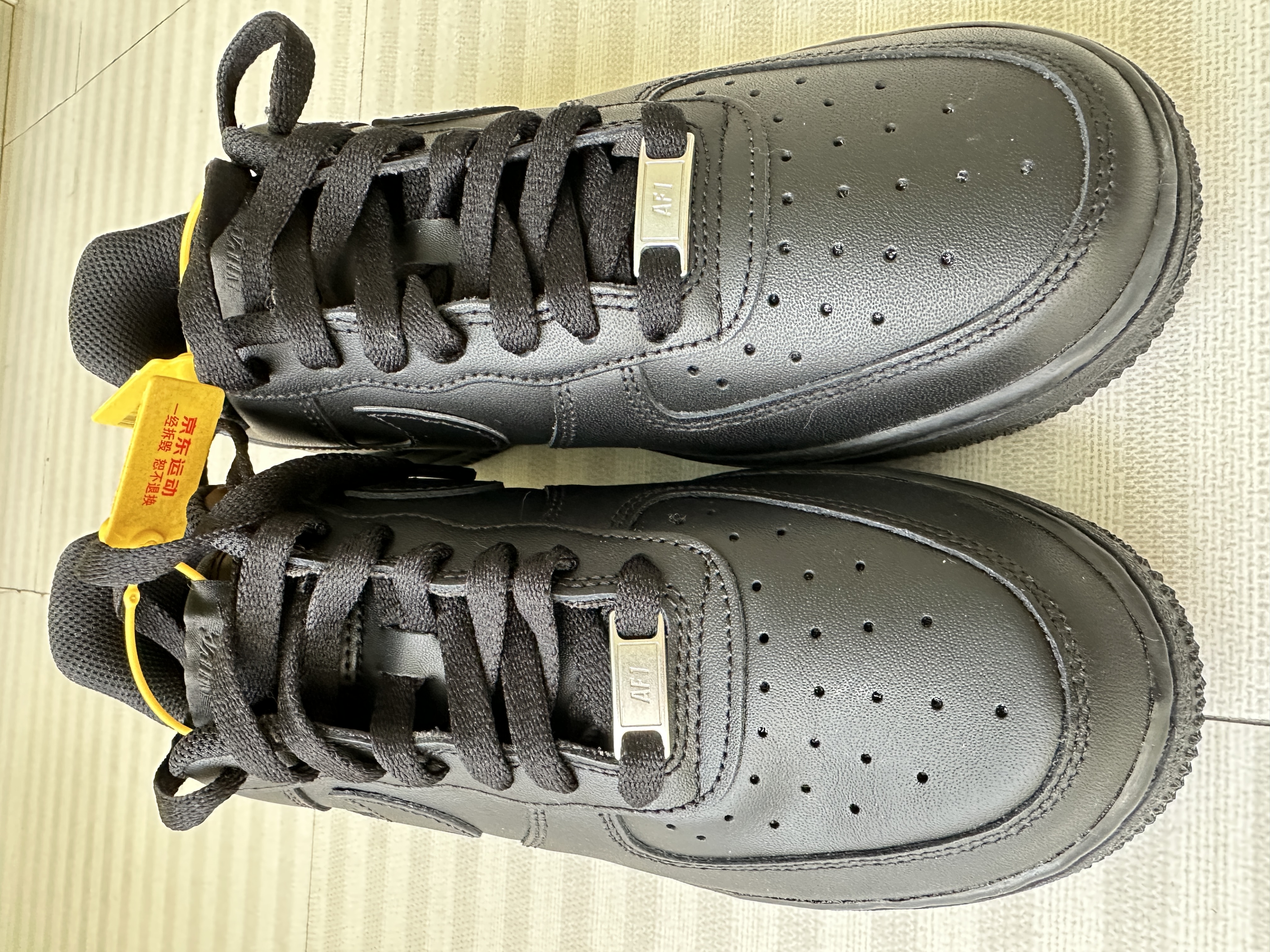 耐克NIKE板鞋男空军一号AF1 AIR FORCE 1运动鞋CW2288-001黑40 实拍图