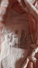 MUJI[自营限定款]女士无侧缝 双层纱织睡衣 纯棉家居服 浅粉红色 XL 实拍图
