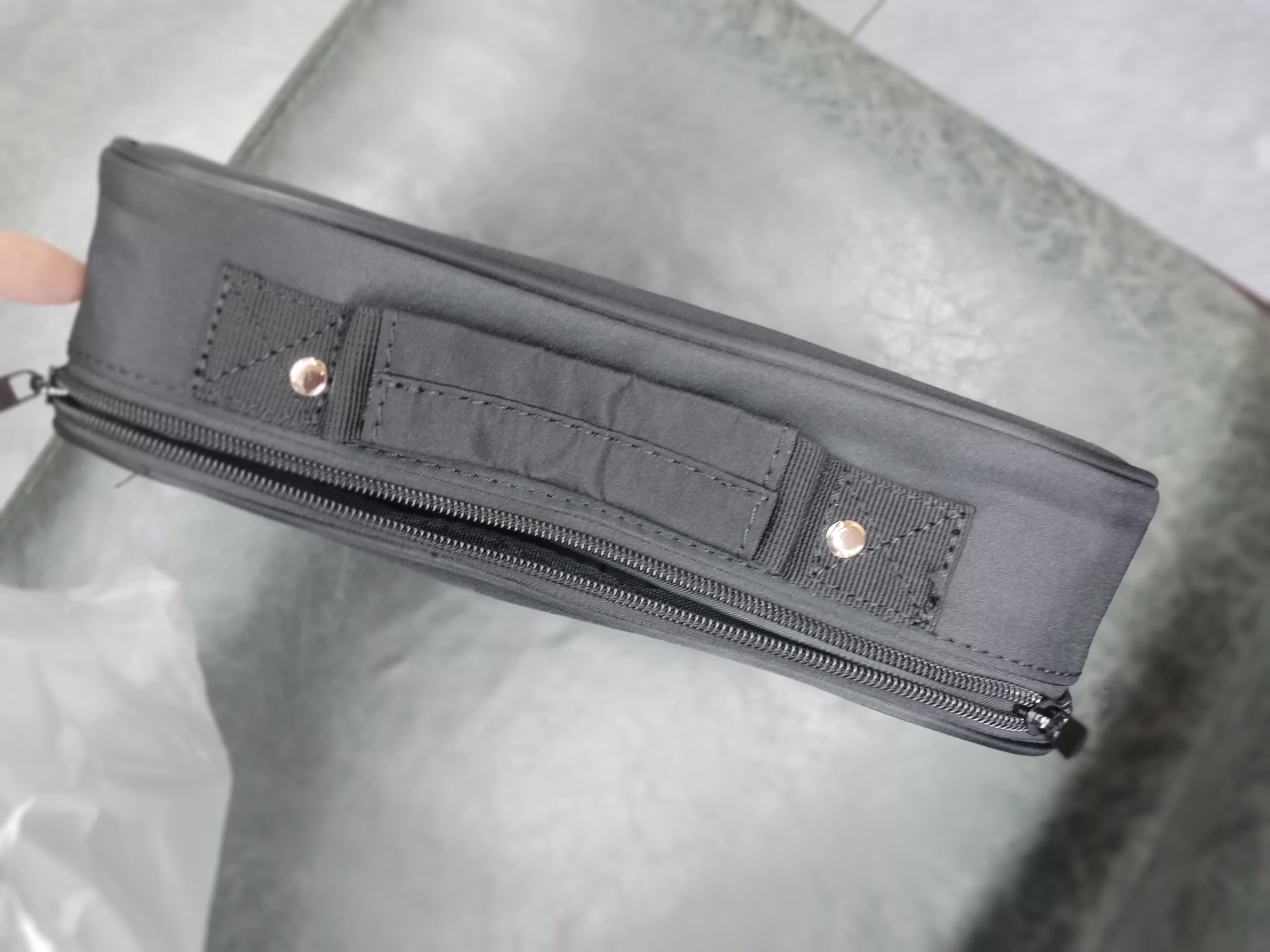美发工具包理发店多功能剪刀包剪发拉链手提电推剪包发型师工具箱 03-1工具包小号（不能装吹风机 实拍图