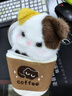 威尔通（WELTSTON）猫咪毛绒玩具公仔玩偶抱枕送送女生朋友生日礼物女包猫屎咖啡摆件 实拍图