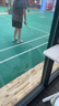 YONEX尤尼克斯羽毛球儿童鞋青少年学生比赛训练透气SHB101J 米粉色 35 实拍图