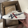 Onitsuka Tiger鬼塚虎男女鞋运动休闲鞋 时尚百搭女鞋MACHU RACER 1183B770 米色 37 实拍图