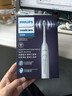 飞利浦（PHILIPS）声波电动牙刷钻石3系 5倍洁齿5种模式 洁净刷头*2 生日礼物送男士/女友 价保618 HX5181/01白 实拍图