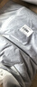 金号毛巾纯棉高档运动浴巾 加厚加大男士洗澡巾 灰色 150*73cm 480g 实拍图