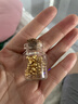 温亭A款足金999金珠黄金小金珠金豆古法金珠DIY配件散珠转运珠3mm金珠 3mm金珠 多颗约0.2g 实拍图