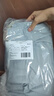 铭聚布艺（MINGJU） 窗帘 全遮光窗帘成品窗帘布遮阳帘 涤塔夫浅灰挂钩式1.3*1.8单片 实拍图