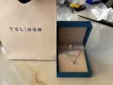 谢瑞麟（TSL）18K金钻石项链女星之光锁骨链63239-63241 (1克拉效果，共13分） 晒单实拍图
