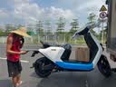 九号（Ninebot）电动车N70C电动轻便摩托车 9号智能助力电轻摩全速真续航-珍珠白 实拍图