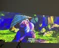 明基（BenQ）GV32 全智能旋转投影仪 投影仪家用（135°全段式旋转 自动校正 亲子陪伴 便携防摔 HDR10） 实拍图