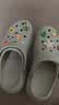 卡骆驰（CROCS）（crocs）经典泡芙Clog男女沙滩洞洞鞋凉拖鞋 207521-2Y2 38 实拍图