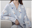 嫚熙（EMXEE）月子服春夏产后哺乳孕妇睡衣居家外出可外穿哺乳睡衣套装家居服M 实拍图