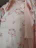 童泰（TONGTAI）女宝宝短袖连衣裙夏季纯棉婴儿衣服女童睡裙睡衣家居服粉色80cm 实拍图
