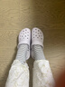卡骆驰（CROCS）【预售】白鹿同款经典云朵洞洞鞋时尚百搭女鞋花园鞋|206750 葡萄冰-5DK(含智必星) 36 /37(230mm) 实拍图