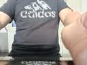 阿迪达斯（adidas）短袖t恤男士夏季跑步健身运动衣快干衣透气男装T恤  黑白 2XL 实拍图