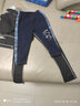 昇亿 儿童紧身衣训练服运动套装健身速干衣弹力保暖足球训练篮球服 【长袖】灰线两件套 110 （22码 适合30-40斤） 实拍图