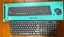 罗技（Logitech）MK275 键鼠套装 无线键鼠套装 办公键鼠套装 全尺寸 商务键鼠套装 带无线2.4G接收器 黑蓝色 实拍图