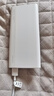 华为【3C认证】原装超级快充移动电源10000mAh（Max 22.5W SE）13重安全防护可上飞机白色户外储能电源 实拍图