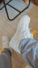 耐克NIKE男空军一号AF1 运动鞋CW2288-111白42 实拍图