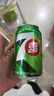 百事可乐七喜7UP 柠檬味 碳酸饮料汽水 330ml*24听胖罐 整箱装 实拍图