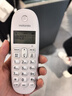 摩托罗拉（Motorola）数字无绳电话机 无线座机 子母机 单机 办公家用 来电显示 三方通话 C1001XC(橙色) 实拍图