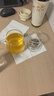 物生物（RELEA）玻璃杯男女士茶水分离杯耐高温办公泡茶杯带把高硼硅水杯花茶杯子 实拍图