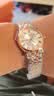 天梭（TISSOT）【官方授权店】 瑞士手表 新款卡森臻我系列1853石英小美人女表 玫瑰间金钢带T122.210.22.033.01 实拍图