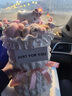 AWHAHelloKitty玩偶花束库洛米卡通毛绒玩偶花束生日礼物送女朋友 泡芙款kitty玩偶花束+礼袋灯串 实拍图