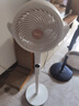 美的（Midea）【净化驱蚊】空气循环扇直流变频新款大风力家用落地扇3D摇头桌面电风扇卧室轻音一级能效GDJ24DXS 实拍图