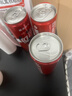 可口可乐（Coca-Cola）碳酸汽水摩登罐饮料330ml*6罐 实拍图