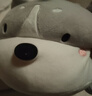 名创优品（MINISO）趴姿大号趣味狗狗毛绒公仔儿童玩具玩偶抱枕生日礼物女 灰色 实拍图