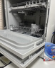 松下（Panasonic）台式洗碗机二代H1D【小尺寸大容积58L】独立烘干 80℃高温除菌 洗烘一体 软水系统 家用台面独立式 实拍图
