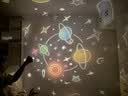 欣兰雅舍（XLYS）儿童星空投影灯插电卧室满天星小夜灯旋转氛围灯61儿童节礼物宝宝 实拍图