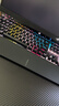 美商海盗船(USCORSAIR) K70 RGB PRO 机械键盘 游戏键盘 全尺寸 8000Hz 竞技模式 铝框体 黑色 樱桃红轴 实拍图