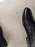 意尔康男鞋商务正装鞋男商务皮鞋时尚打孔结婚鞋 53449W黑色40 实拍图