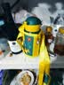FGA富光儿童节保温杯316不锈钢带吸管水壶学生宝宝喝水杯双盖杯子绿 实拍图