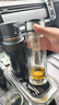 【京东物流配送】高硼硅双层玻璃杯大容量泡茶杯水杯子茶水分离杯 【双层加厚】茶杯350ml1只 实拍图