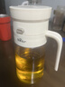 小熊（Bear）油壶 玻璃瓶调料瓶酱油瓶厨房油罐壶660ml自动开合不挂油CX-JW021 实拍图