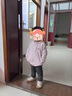 优衣库婴幼儿防紫外线网眼连帽开衫宝宝防晒衣衣服482045 10 水粉色 80 实拍图