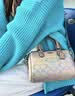 蔻驰（COACH）【品牌直供】女士ROWAN中号手提斜挎波士顿包沙黄色CDA90礼物 实拍图