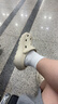朴西奶酪踩屎感洞洞鞋女厚底凉鞋沙滩包头拖鞋外穿情侣 象牙白 35-36 实拍图