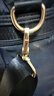 堡驰龙BOCHROUN男包商务公文包休闲尼龙牛津布手提包男耐磨单肩斜挎包 黑色 实拍图